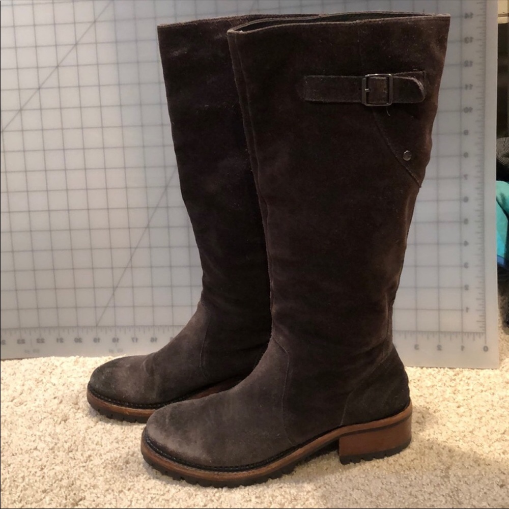 Ash suede tall boots size 10 or 40